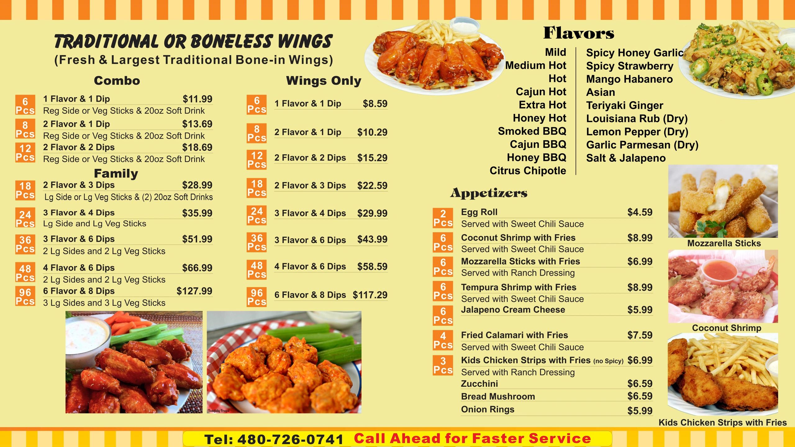 Louisiana Fried Chicken And Wings